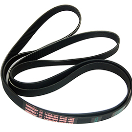 La courroie d'entraînement diu sèche-linge est défectueuse