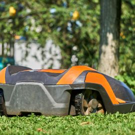Alimentation robot tondeuse